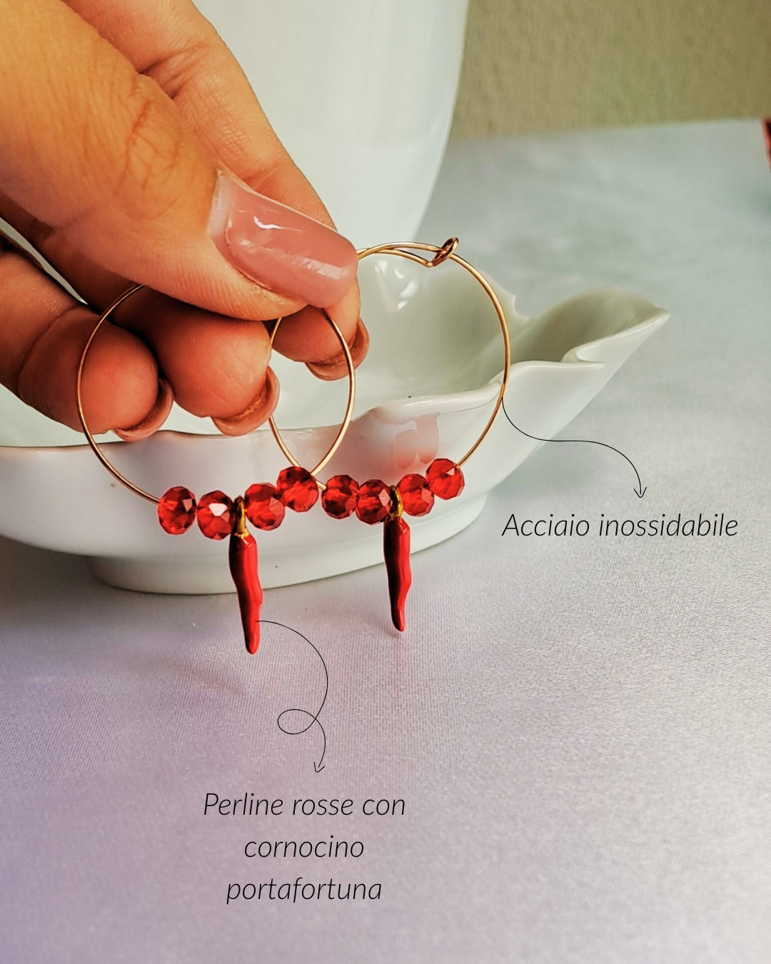 ORECCHINI MERCADO CENTRAL